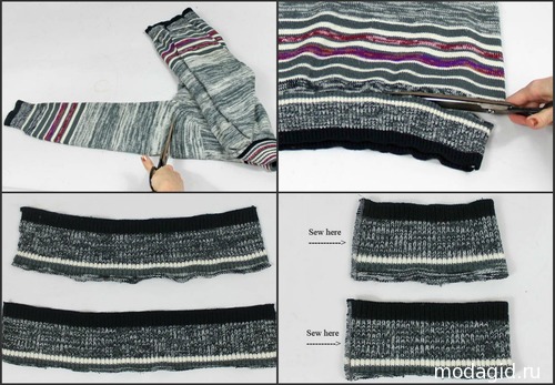 Интересные идеи по переделке вещей от модного блогера Интересные идеи по переделке вещей от модного блогера женские хобби