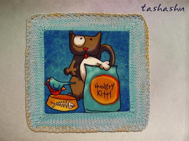 Чудо находка для вязальщиц: как набрать петли на ткани при комбинированной вязке Чудо находка для вязальщиц: как набрать петли на ткани при комбинированной вязке вязание,женские хобби,рукоделие,своими руками,шитье