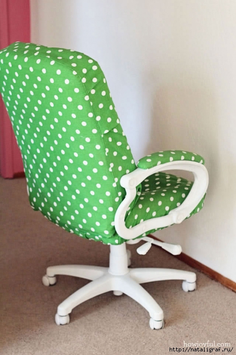 Обтянуть тканью офисное кресло кресло