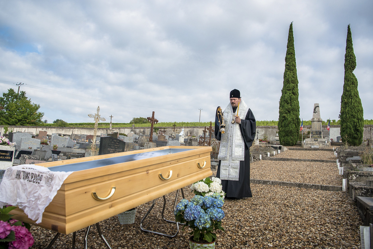 Перезахоронение архиепископа Феофана, 2016 г. 