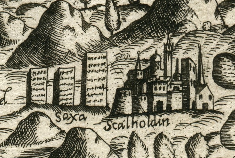Глобальный катаклизм: Исчезнувшие мегаполисы в Исландии на картах 16 века, изображение №4