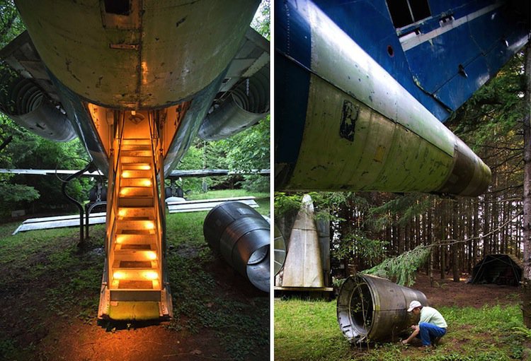 Жилой дом из Boeing 727