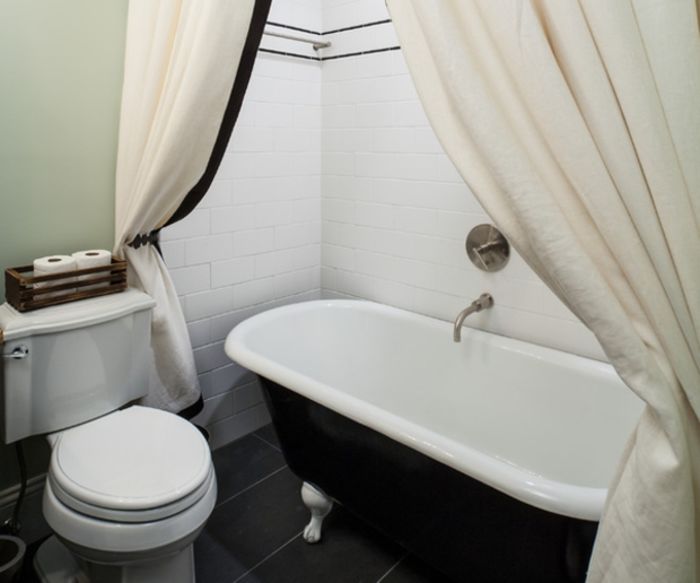 Шторка для ванной: есть ли альтернатива? ванная комната