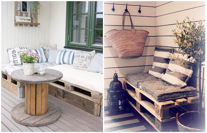 Мебель из деревянных поддонов - это модно и экологично