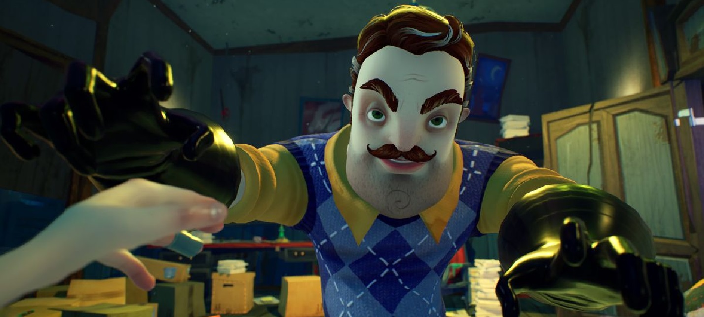 Успеть спрятаться от соседа: геймплей Hello Neighbor 2 action,adventures,horror,logic,pc,ps,xbox,Аркады,Игры,Приключения,Хоррор