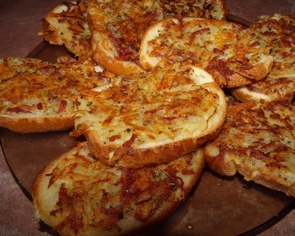 бутерброды с картошкой