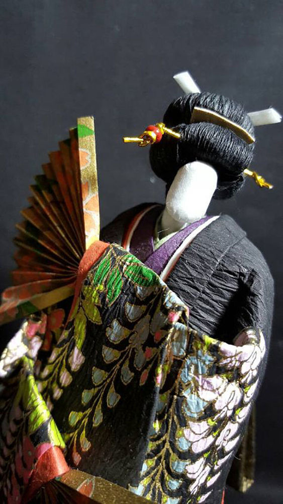 Бумажная скульптура: японские красавицы из васи бумаги, Бумага, изготавливается, только, красавицы, растений, кимоно, просто, форма, задающая, фигуры, изящество, подчеркивающая, Сегодня, придается, каким, Полюбуйтесь, кукол, бумагу, история
