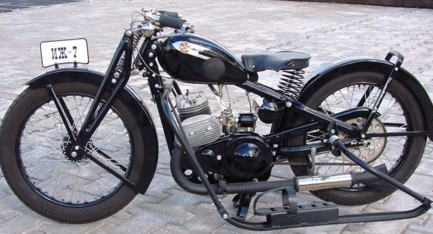 Мотоцикл 30-х годов, который мало кому известен, Иж 7 Мото