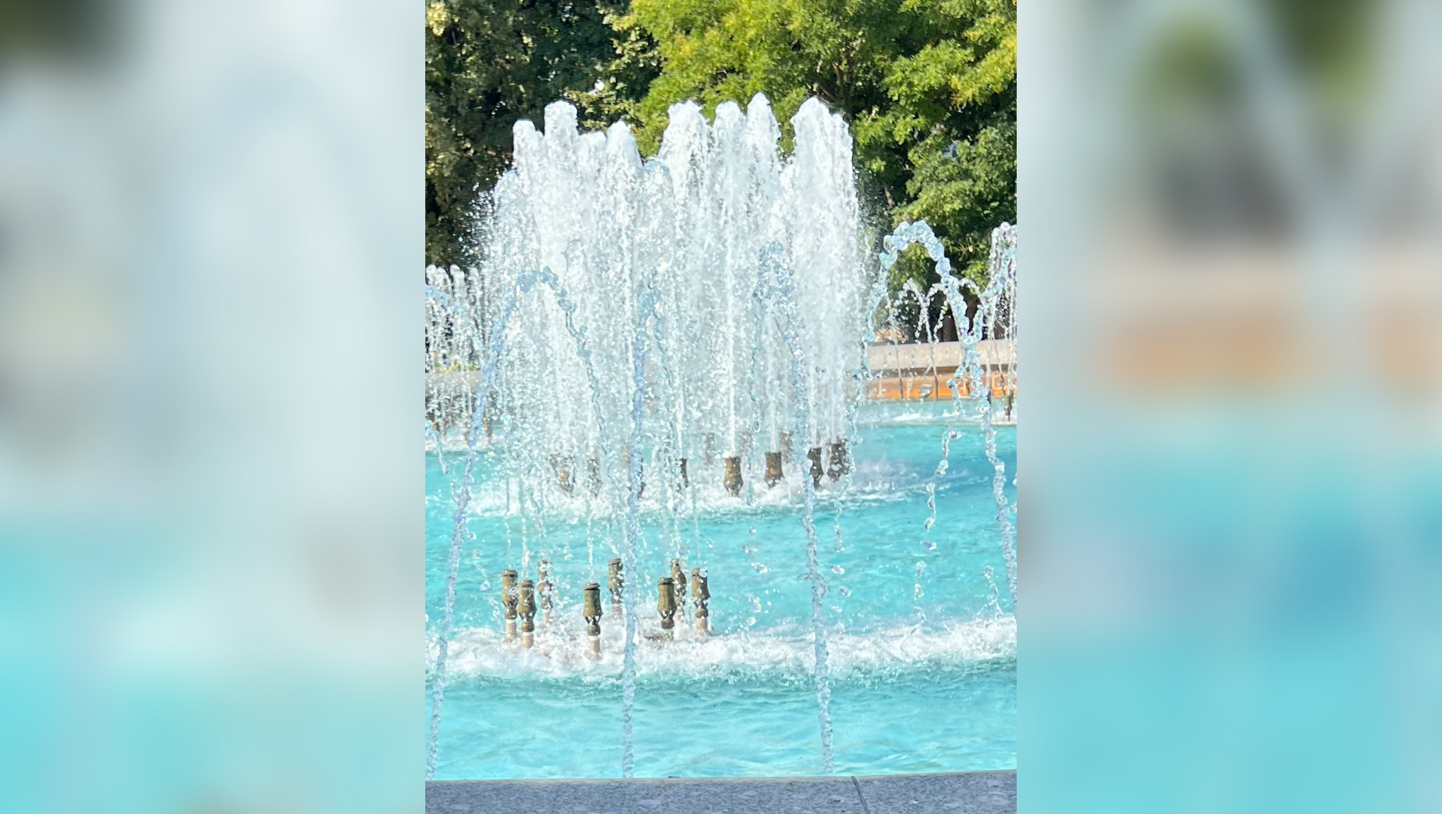 В Краснодаре в Городском саду временно отключили фонтаны