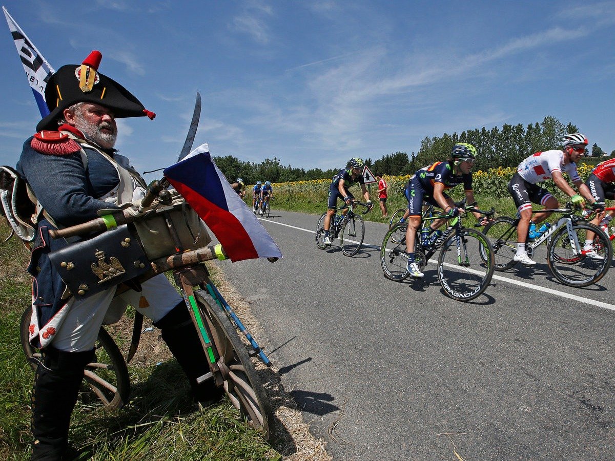 Экстравагантные поклонники Tour de France