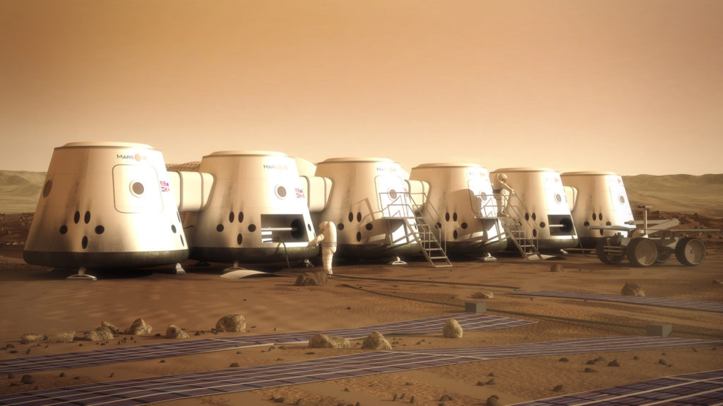 Проект колонии от Mars One / ©Mars One