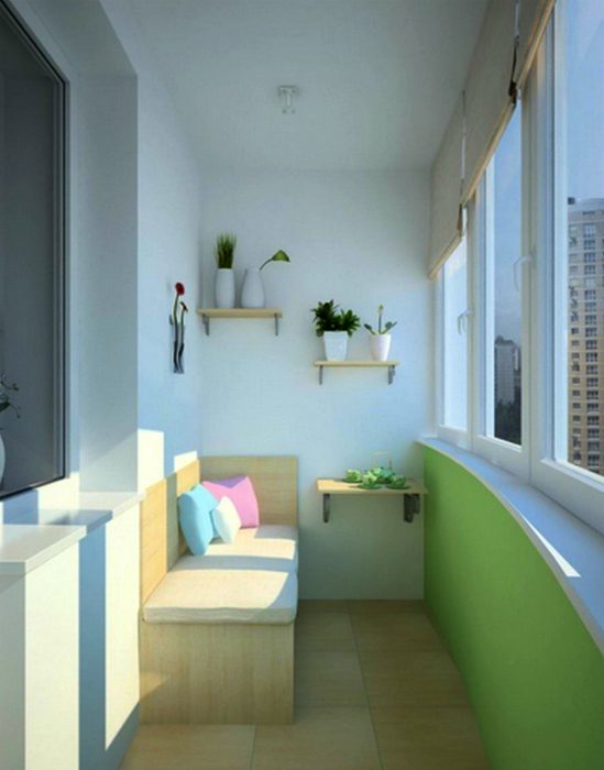 Идеи, которые помогут преобразить маленький балкон