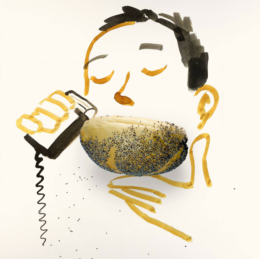 иллюстрации дополненные ежедневными предметами