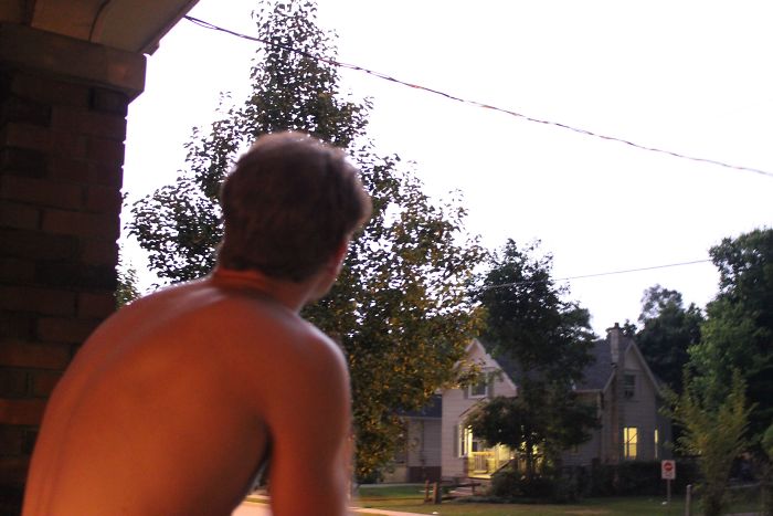 I Took A Picture At The Same Time As A Lightning Strike At Night, Looks Like Daytime