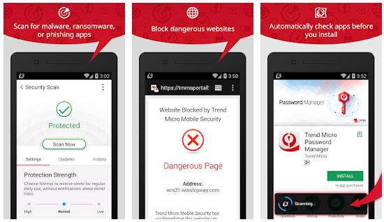 Лучшие антивирусы для Android: Trend Micro Mobile Security & Antivirus