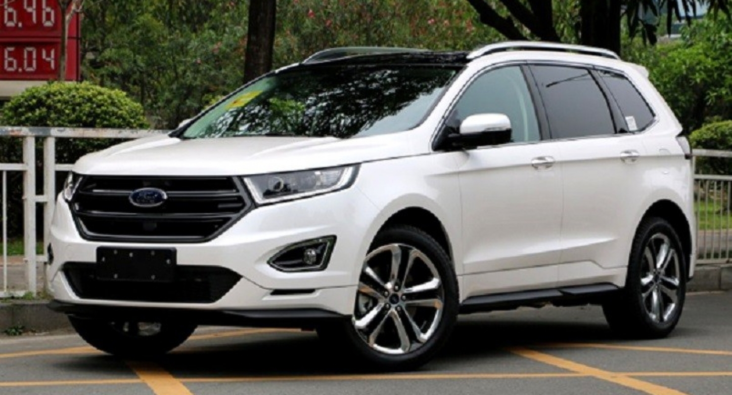 Рассекречен новый Ford Edge для Китая: 5 метров длины и радикально новый дизайн