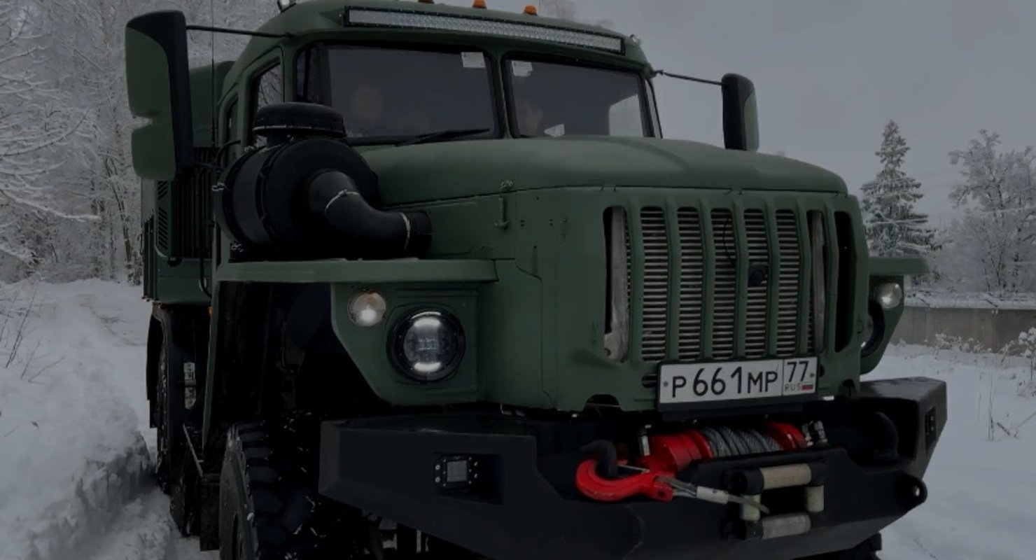 Уникальный «Урал-4320» из подмосковной Истры