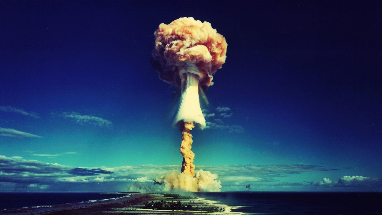 испытания ядерного оружия атолл Бикини