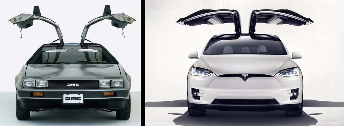 В приложении Tesla нашли отсылку к «Назад в будущее» В приложении Tesla нашли отсылку к «Назад в будущее» tesla