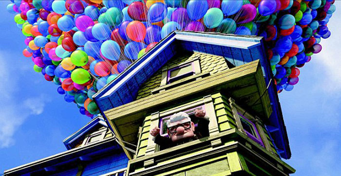 Полететь в небо на воздушных шарах: реальная версия летающего дома из мультфильма 