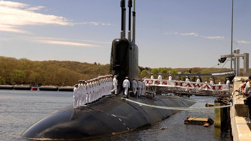 Американская подводная лодка Hawaii типа Virginia