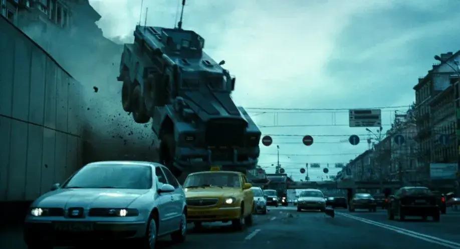 Разрушения в Крепком орешке 5