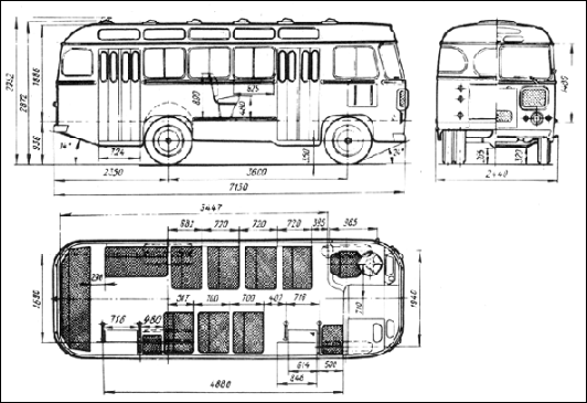 Советский автобус 