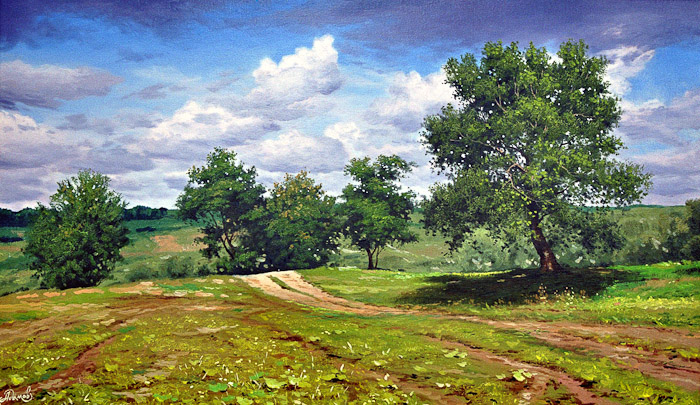 Художник-пейзажист Алексей Адамов