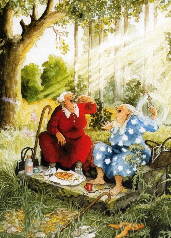 Какими бывают дедушки и бабушки