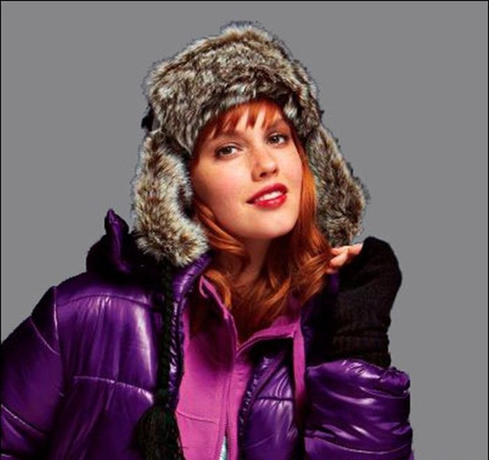 шапка-ушанка, зима, головной убор