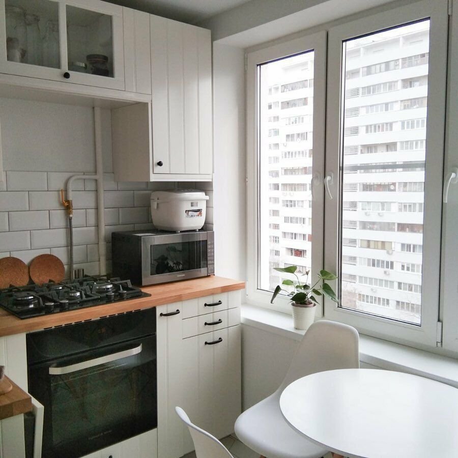 До и после. Ремонт "убитой" кухни 6 кв.м. и превращение ее в современный интерьер в скандинавском стиле идеи для дома,Интерьер и дизайн