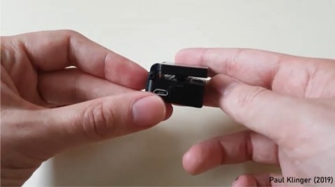 Энтузиаст создал работающий ноутбук с 1-дюймовым дисплеем ноутбуки