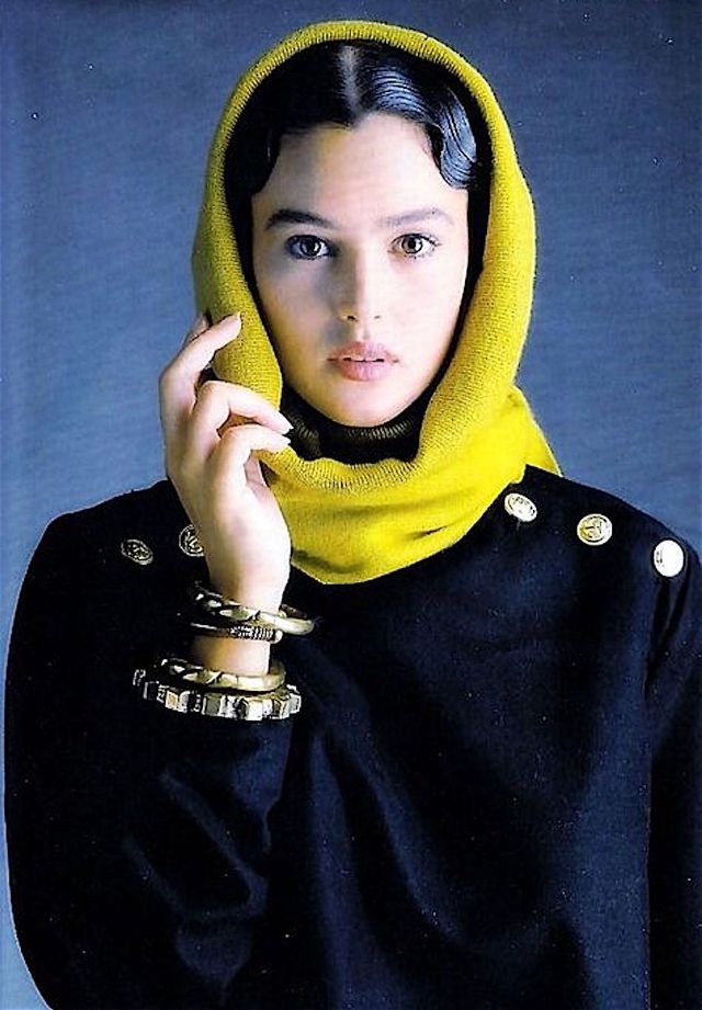 Посмотри, какой Моника Беллуччи была в 1980-е, до того как стала актрисой девушки,кино,ретро,фото