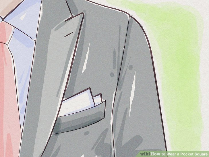 Image titled Wear a Pocket Square Step 1