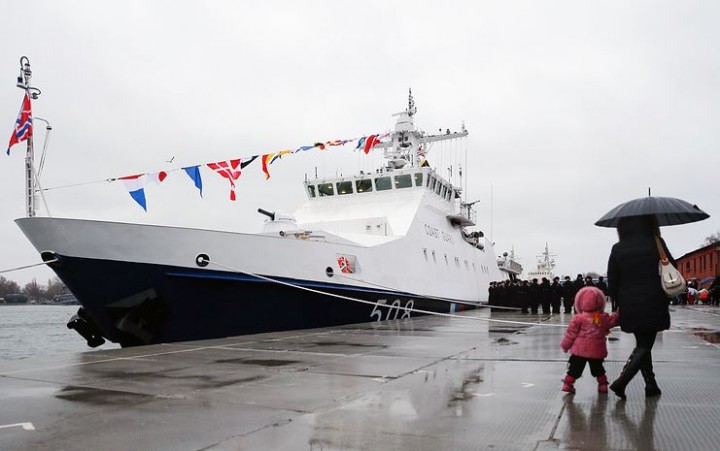 Корабль «Надежный» пополнил состав береговой охраны калининградского Погрануправления ФСБ