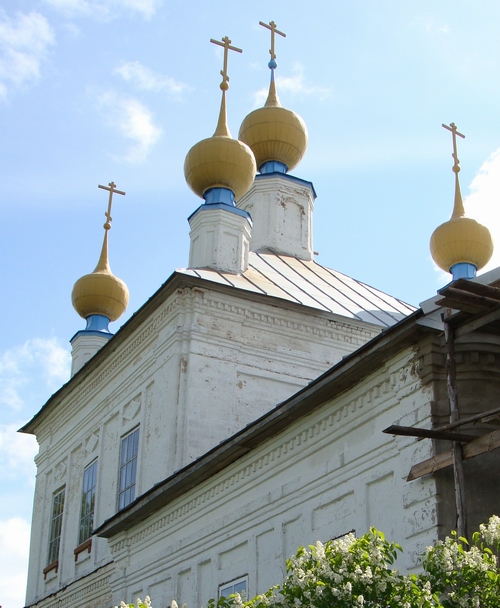 Церковь в селе Семеновское Ярославской области
