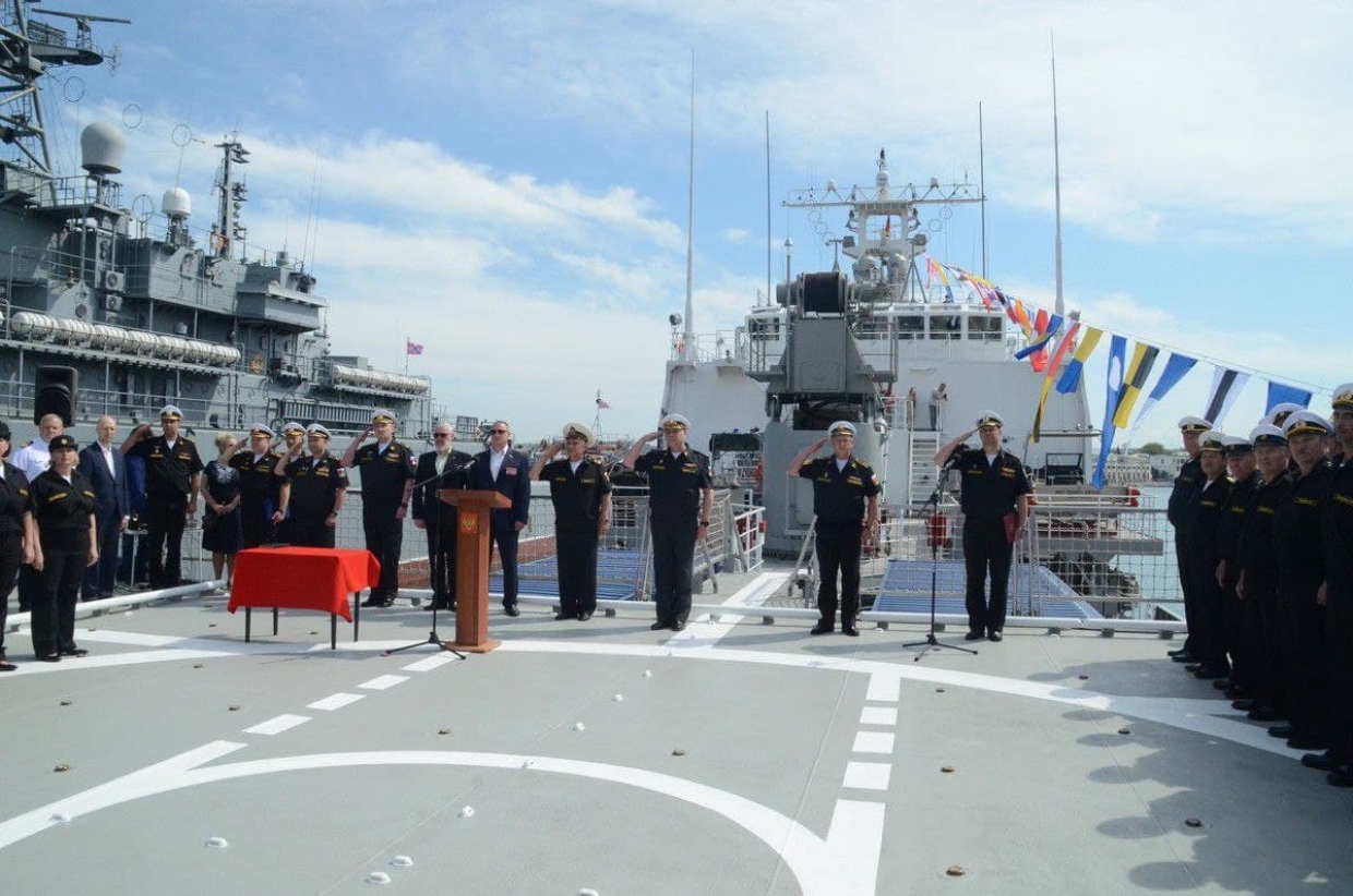 Малый морской танкер «Вице-адмирал Паромов» усилил мощь Черноморского флота