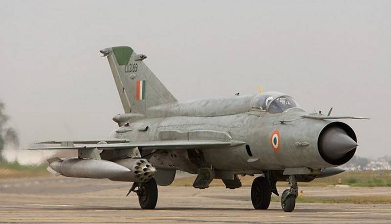 Индийские ВВС потеряли еще один истребитель МиГ-21