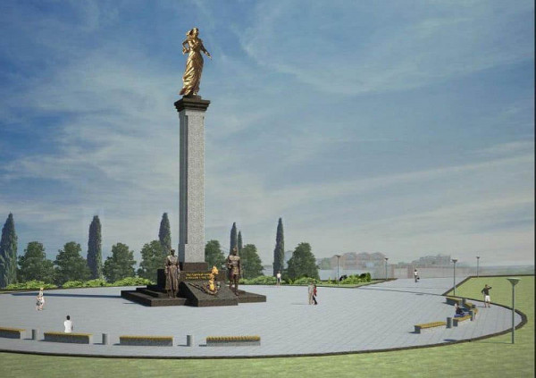 В Севастополе завершается благоустройство у памятника, посвященного окончанию Гражданской войны