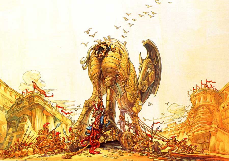 Александр ЗИБОРОВ:   "КАК ПОГИБЛА ТРОЯ"