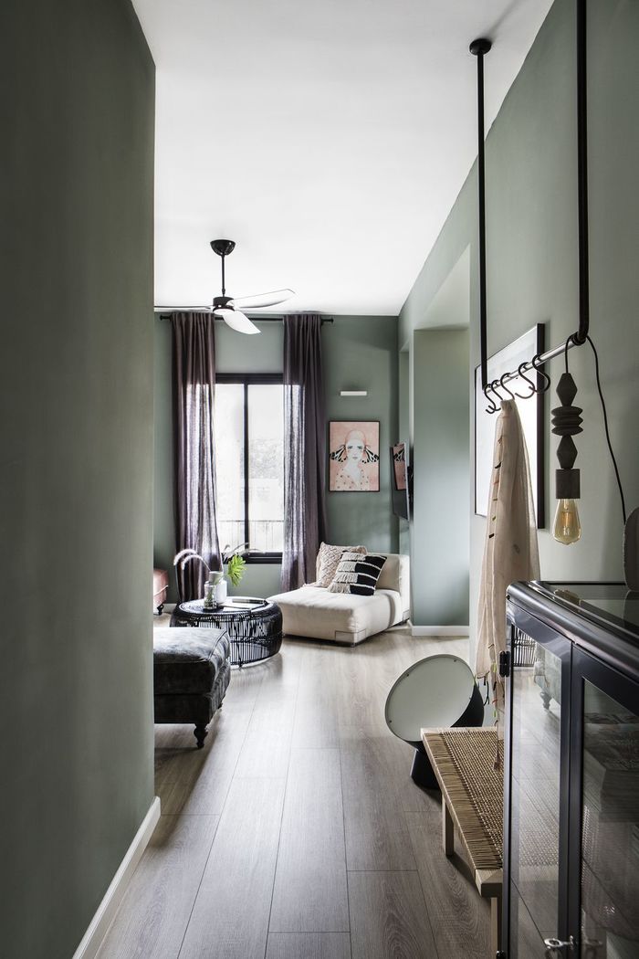 Парижский бохо-шик: очаровательная квартира с нежным интерьером бохо - стиль