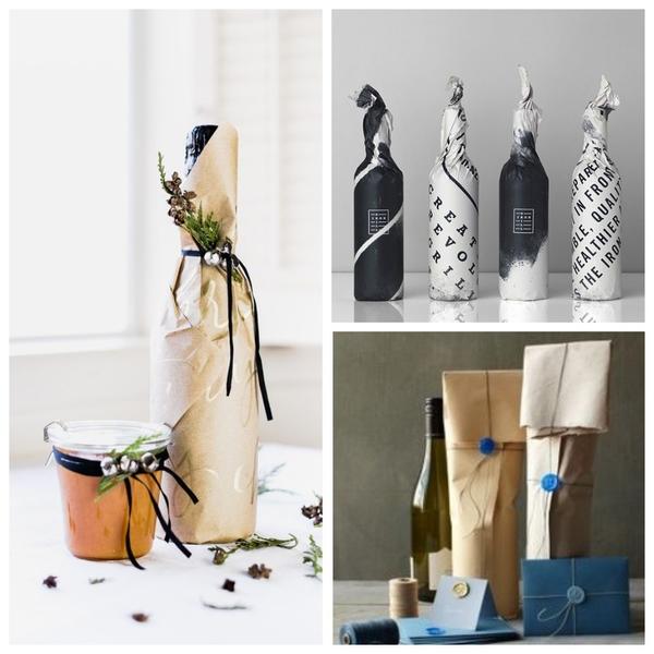 От простых до безумно креативных: 12 идей упаковки и декора бутылок к Новому году вдохновляемся,новогодний декор