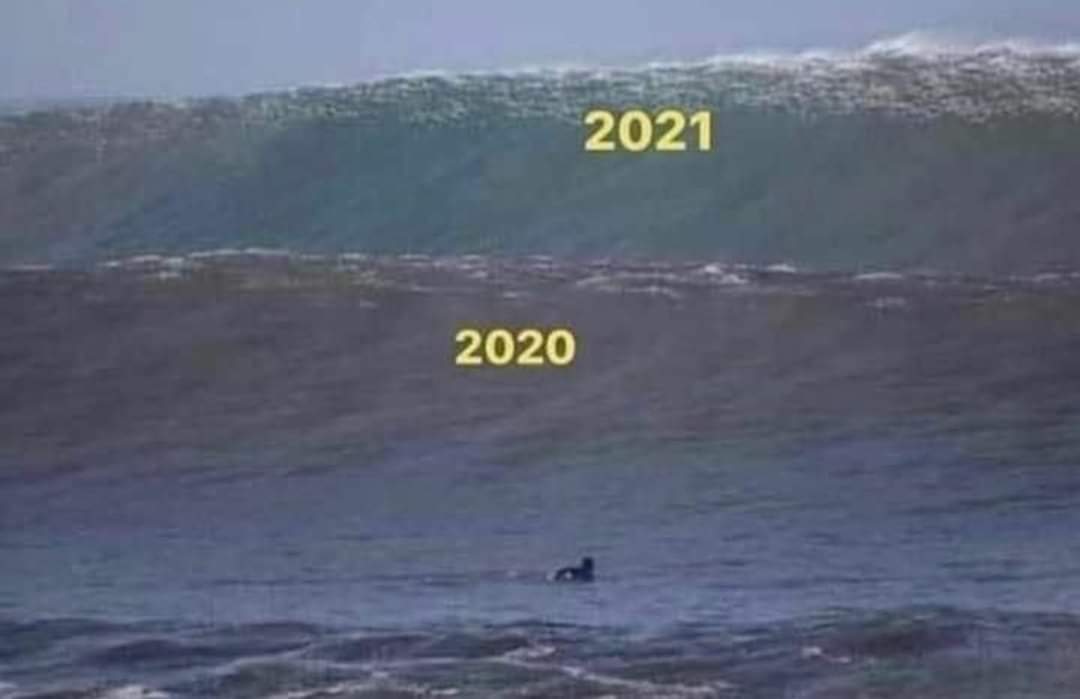 две волны 2020 и 2021 мем