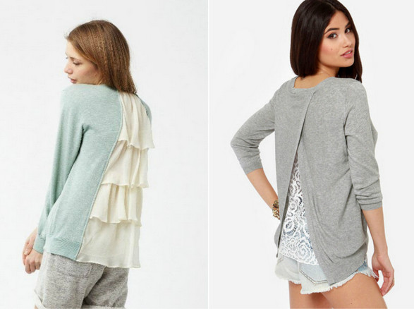 Суперидея для барышень с фантазией: пара надрезов на старом свитере — неповторимый наряд готов! Не раз видела такое в магазине… Суперидея для барышень с фантазией: пара надрезов на старом свитере — неповторимый наряд готов! Не раз видела такое в магазине… женские хобби