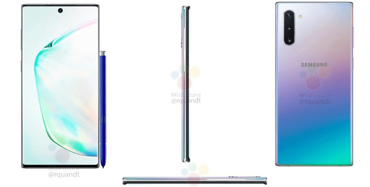 Samsung Galaxy Note 10 5G получит до 12 Гбайт оперативки и накопитель до 1 Тбайт Samsung Galaxy Note 10 5G получит до 12 Гбайт оперативки и накопитель до 1 Тбайт