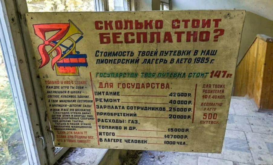 Сколько стоило "бесплатно" в Советском Союзе? Сколько стоило "бесплатно" в Советском Союзе? мнение
