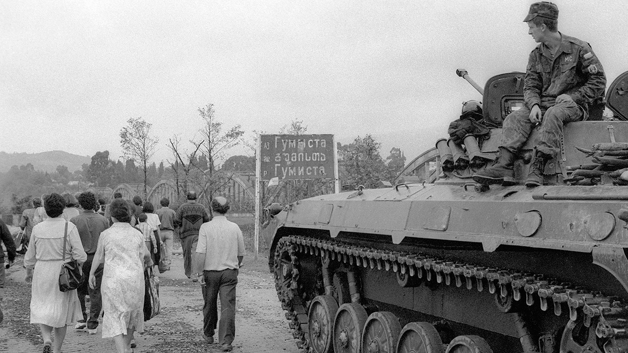 абхазия и грузия война 1992