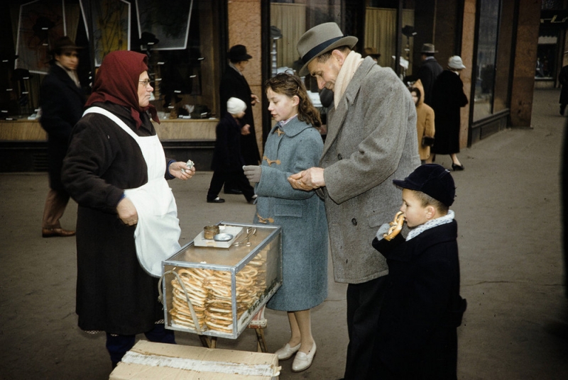 Уличная торговля в Москве 1959 года глазами фотографа The New York Times