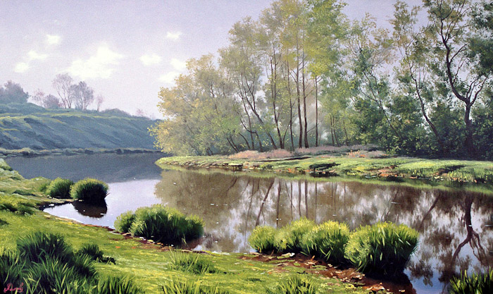 Художник-пейзажист Алексей Адамов 