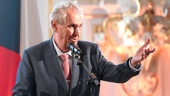 ЗЕМАН ВЗОРВАЛ "БОМБУ": У ЧЕХИИ НЕТ ДОКАЗАТЕЛЬСТВ ПРИЧАСТНОСТИ РОССИИ КО ВЗРЫВАМ СКЛАДОВ БОЕПРИПАСОВ